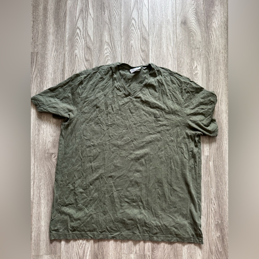 Sage Green Lacoste Men’s t-shirt